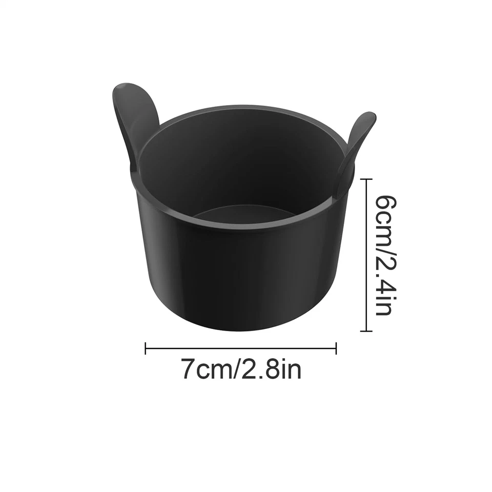 Egg Poacher Silicone Cup 4pc Set Microwave & Stovetop Boiler Safe Poached Eggs - Image 4 of 4