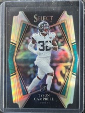Campbell, Tyson - 2021 Select - Rookie - Die Cut - Silver