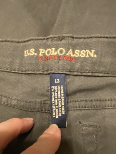 U.S. Polo Assn. Boys Jeans Size 12 Gray Denim Pants - Picture 2 of 7