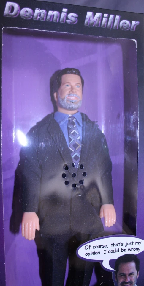 Talking Presidents, Figura de Acción Dennis Miller, Nueva en Caja Foto 2 de 4