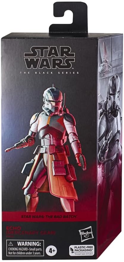 Star Wars Black Series Figure: Bad Batch - Echo (Mercenary Gear)