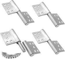 5 Inch Heavy Duty Lift Off Hinges 304 Stainless Steel Detachable Door Hinge w...