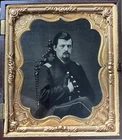 Civil War 1/6 Tintype of a Union Soldier & His Wife