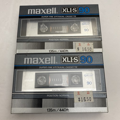 Maxell Xlii IEC II 90 minuto alta Bias audio cassette tape – 7 confezione Maxell Xlii IEC II 90 minuto alta Bias audio cassette tape – 7 confezione