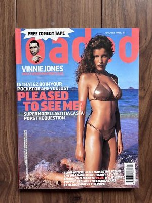 Loaded Magazine #67 Nov 1999 - Laetitia Costa Vinnie Jones Kylie Minogue
