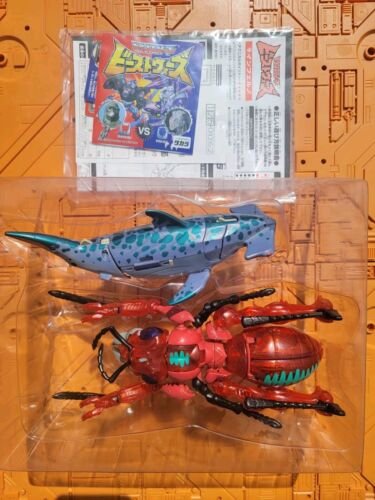 Beast Wars Transmetal Takara Cybershark Vs Inferno VS-11 Completo En Caja - Imagen 3 de 3