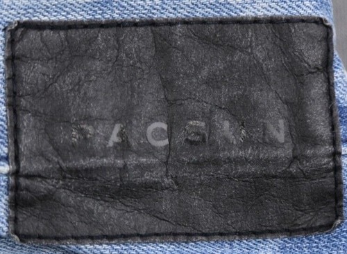 Men's Pacsun Los Angeles Slim Jeans Distressed Icid Wash Size 31x32 (Msr 32x31) - Picture 9 of 9