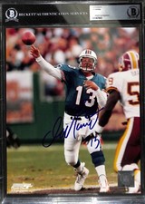 Dan Marino Miami Dolphins signed 8x10 photo BAS Authentic Auto (Grad Collection) Dan Marino Miami Dolphins signed 8x10 photo BAS Authentic Auto (Grad Collection)