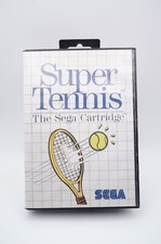 Super Tennis | Sega Master System | Boxed | No Manual | Tested & Working | PAL