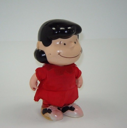 VINTAGE PEANUTS LUCY VANPELT JOINTED DOLL - Picture 3 of 6