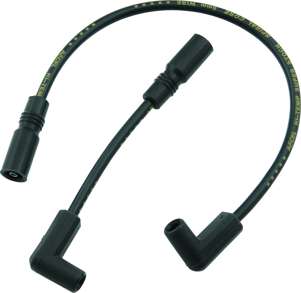 その他 eacc Accel S/S Ferro-Spiral Core Spark Plug Wire Black 171097-K