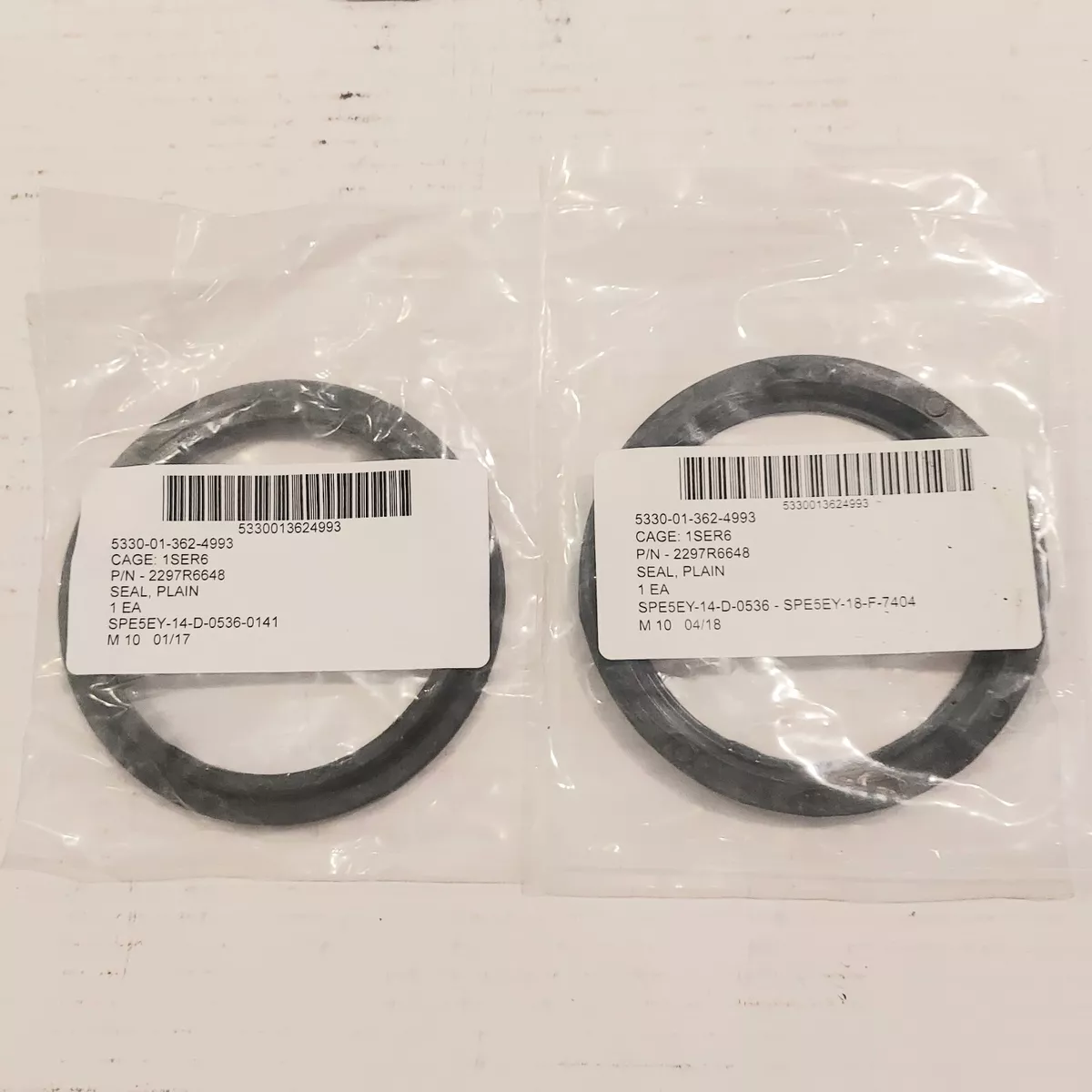 Two (2) NOS 5330-01-362-4993 LMTV FMTV Retainer Seals | eBay