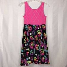 Emily West Multi-Color Girl's Size: 10.5 Sleeveless Crew Neck Convertible Dress