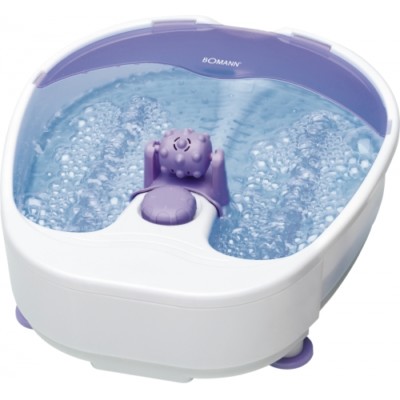 Bomann FM 8000 CB Weiss-Violett Fußreflexzonenmassage Wärmefunktion