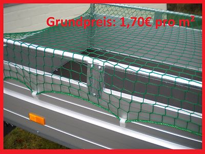 Anhängernetz Abdecknetz Container 3,5 x 1,8 m knotenlos