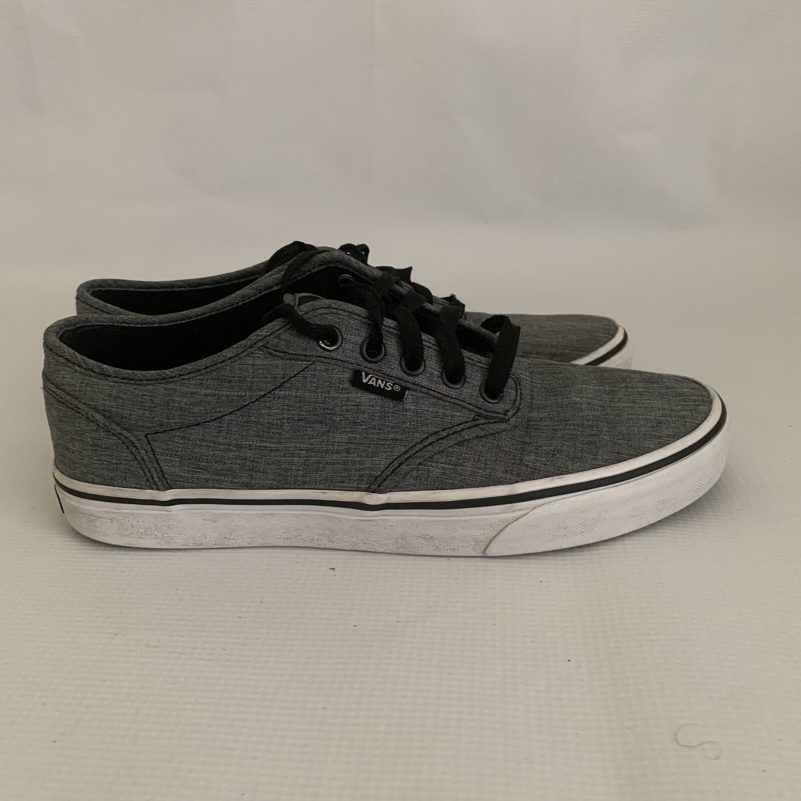 SAOLA VANS Skate Shoes Men's 9 Dark Gray Low Top