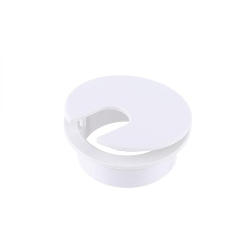 Office Line Box Desk Table Cable Fastener Wire Hole Cover Computer Grommet - Photo 12/14