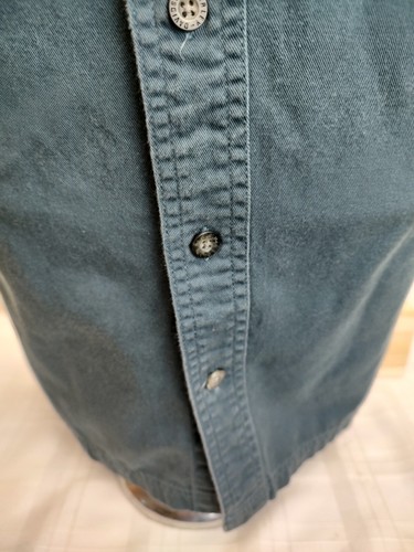 Camisa Harley Davidson Collard Pequeña Nueva Sin Etiqueta Gris y Negra, Cuello tiene Broches a Presiones - Imagen 8 de 21