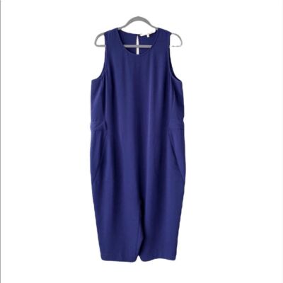 Rachel Rachel Roy Royal Blue Harem Style Jumpsuit XL
