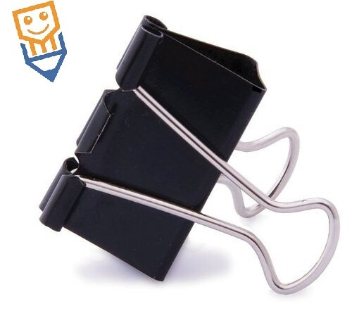 BULLDOG Foldback CLIP 19 25 32 41 51 mm PAPER BINDER Removable METAL GRIPS - Picture 8 of 13