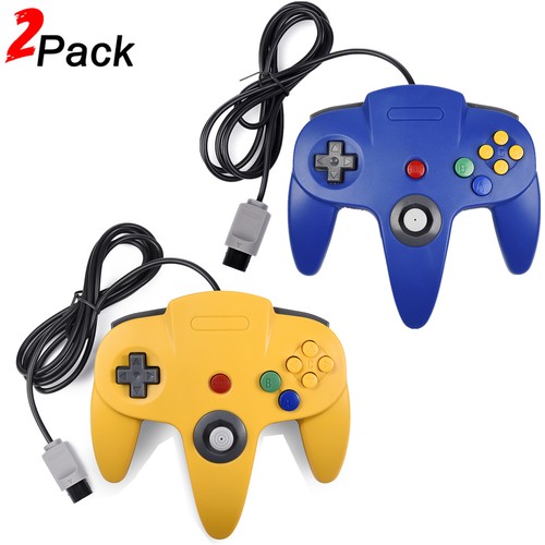 Retro Wired N64 Controller Gamepad Joypad for Nintendo 64 N64 Video Game Console - Picture 99 of 243