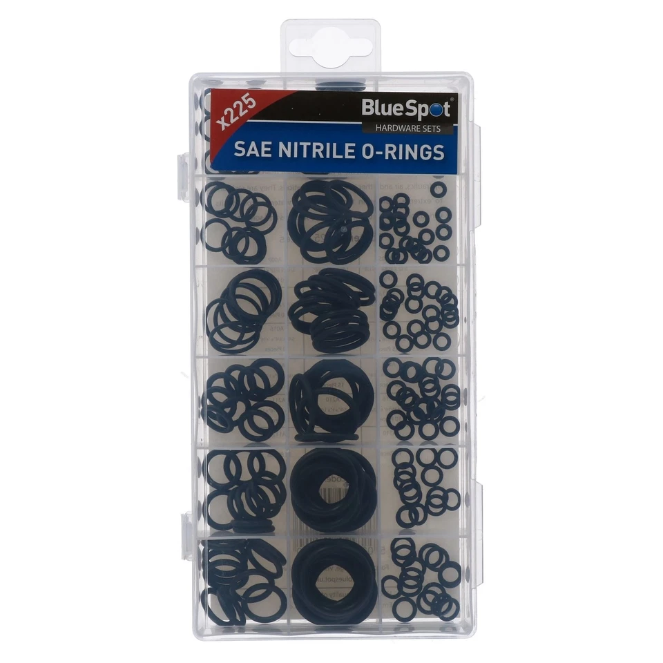 Metric and Imperial Assorted Nitrile Rubber O-Rings Seals Plumbing Washers 450pc - image 2 of 4