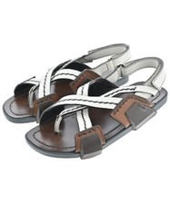 PRADA Sandals BrownxWhite UK5 1/2 Approx. 24cm 2200546224023