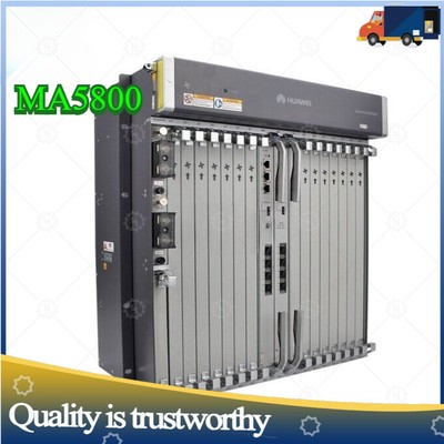 MA5800 X15 19inch 2×MPLB 4×10GE Uplink 2×DC Without PON Card NEW HUAWEI GPON OLT