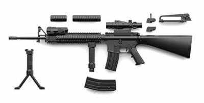 TOMYTEC 1/12 Little Armory LA056 Automatic Rifle M16A4 Type Kit NEW from Japan