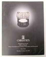 JEWELRY CHRISTIE'S AUCTION 1995 CATALOG 