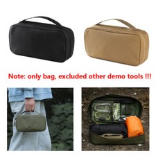 Outdoor Horizontal Tactical EDC Pouch Tool Bag Travel Wash Storage Handbag Pack