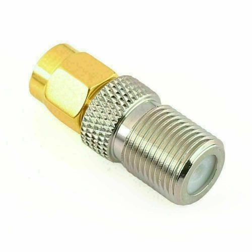 3x SMA Macho A Tipo F Jack Hembra Recto RF Coaxial Conector Adaptadores GB Sell - Imagen 5 de 5