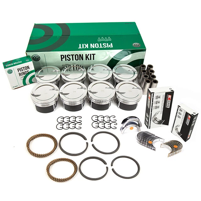 Pistons Main Rod Bearings Fit 06-20 Chevrolet Express Silverado GMC Savana 6.0L - Image 2 of 4