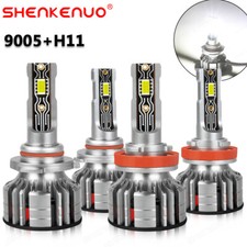 9005 h11 LED Headlights Lights Bulbs For Chevy Silverado 1500 2500HD 2007-2014