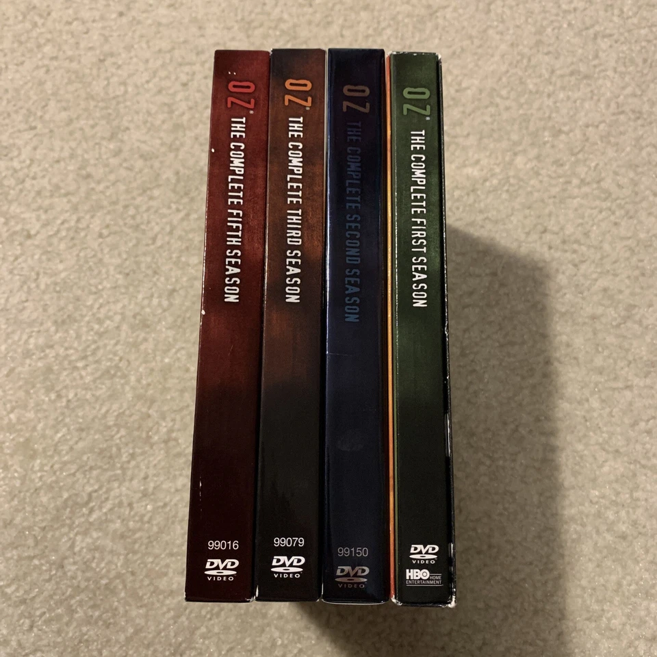 Oz Complete DVD Seasons 1 2 3 5 Lot of 4 Box Set 32 Episodes 12 Disc JK Simmons - Image 3 of 4