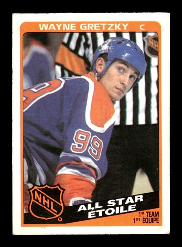 4-04-20 PWE. FLAWED . 1984-85 opc o-pee-chee #208 wayne gretzky