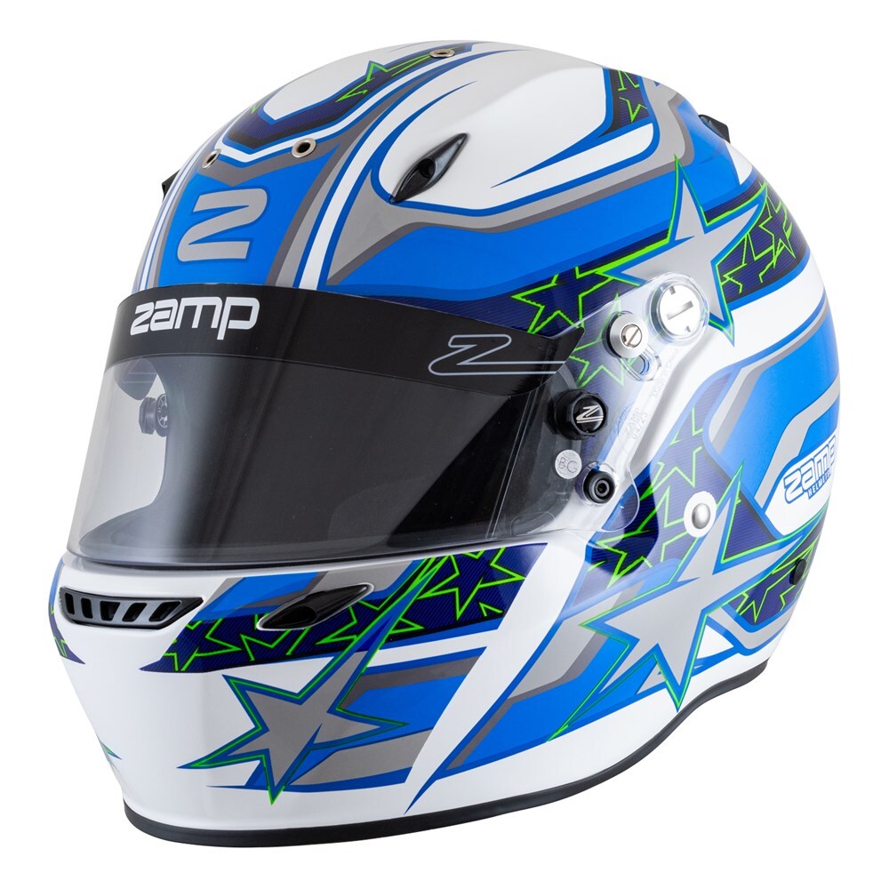 ZR-72 Zamp Helmet ZR 72 FHR SA2020 FIA8859-2015 Hans Compatible All Sizes Colour
