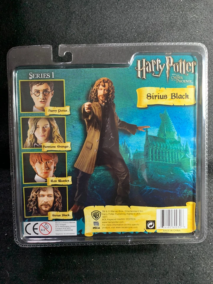 NECA Serie 1. Harry Potter y la Orden del Fénix - Sirio Negro Foto 3 de 3