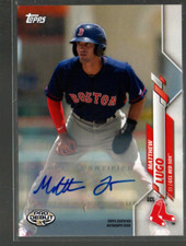2020 Topps Pro Debut Autographs #PD104 Matthew Lugo Auto 