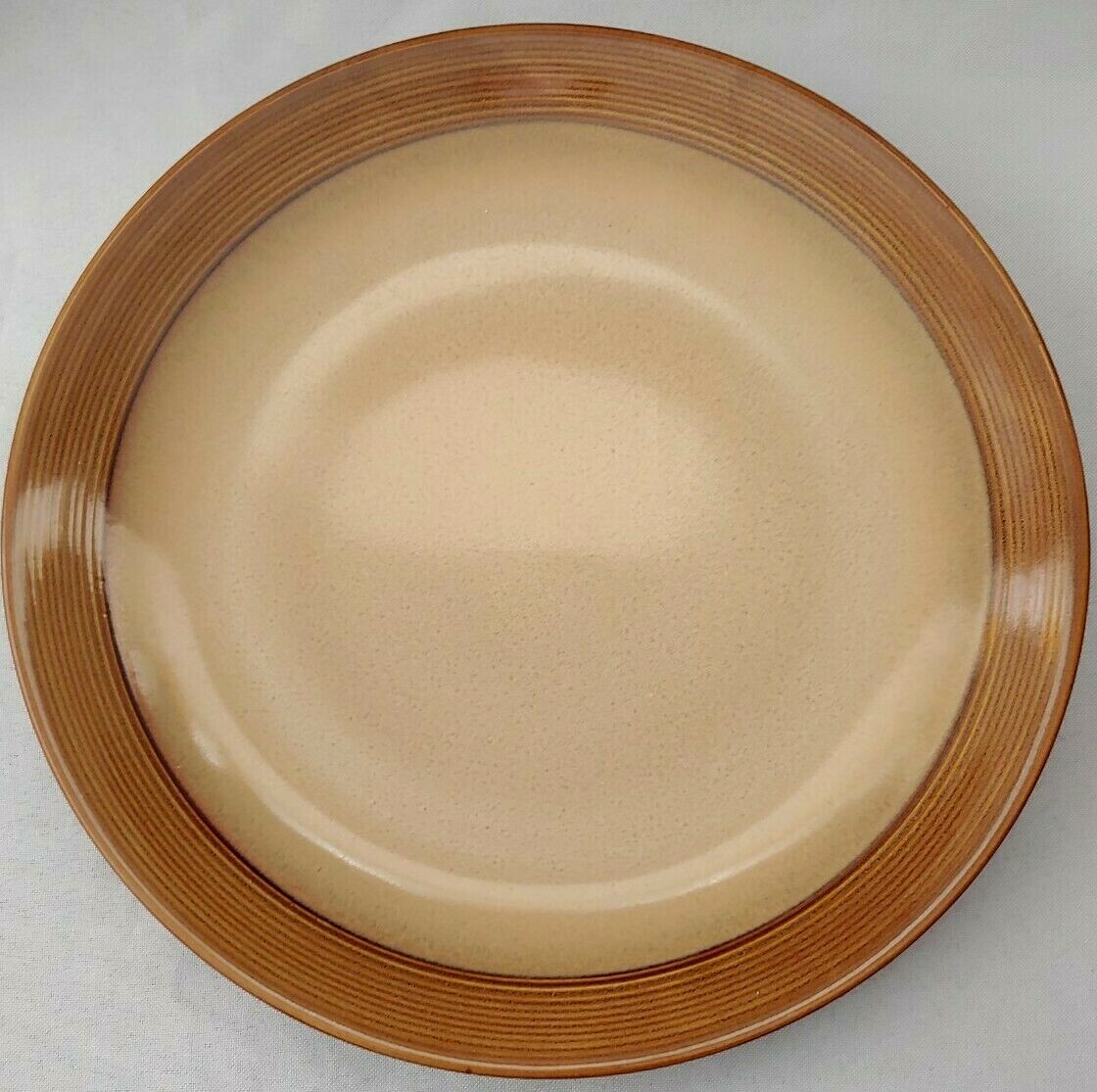 SET OF 4 SANGO ROMA CARAMEL DINNER PLATES 11 1/8