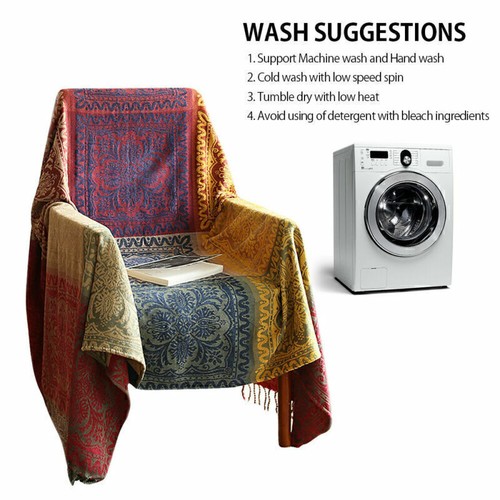 Orientalische Tagesdecke Wohndecke Wendedecke Kuscheldeck Sofa Couch 150x190cm! - Bild 6 von 12