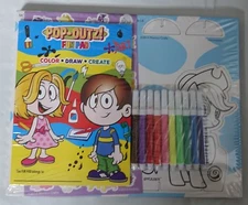 HASBRO My Little Pony Fun Pack, 11 x 1 1/2 x 8",coloring boards,markers,stickers