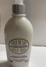 L'Occitane Almond Milk Veil 8 fl oz 240 ml. Body Lotion Cream