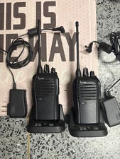 Icom IC-F4101D 2-Way Radio w/ BC-193 chargers