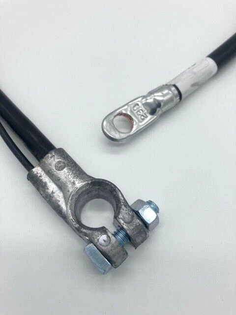 38" Top Post Negative Battery Ground Cable 2 Gauge Deka East Penn MADE IN USA - Image 2 of 4