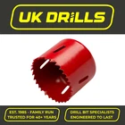BI METAL HOLESAW 4/6 TPI FOR METAL, STAINLESS STEEL, ALU, PLASTIC & WOOD