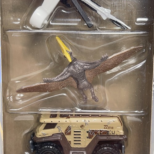 Matchbox JURASSIC WORLD DOMINION Land 'N Air Team Paquete de 5 Vehículos y Dinosaurios NUEVO - Imagen 5 de 17
