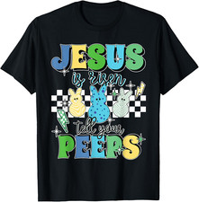 He is Risen Jesus Christian Easter Kids Women Girls Boys T-Shirt