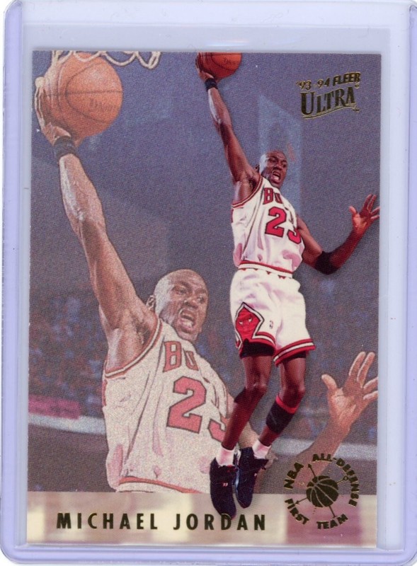 93-94 Michael Jordan All Defensive - Michael Jordan Cards