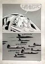 TAVOLA ORIGINALE dardo fumetti